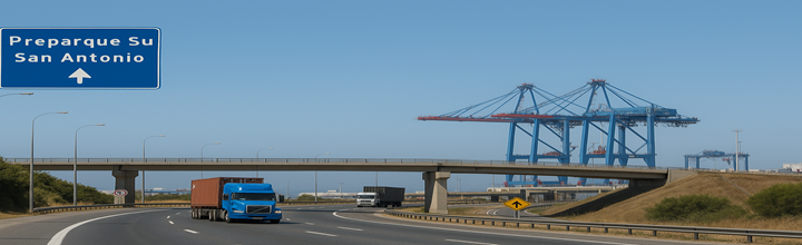 Conectividad vial: trazo conceptual del acceso norte hacia Puerto Panul