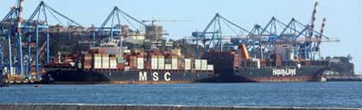 Representación visual de rutas marítimas y conexiones BRICS con el Pacífico sur