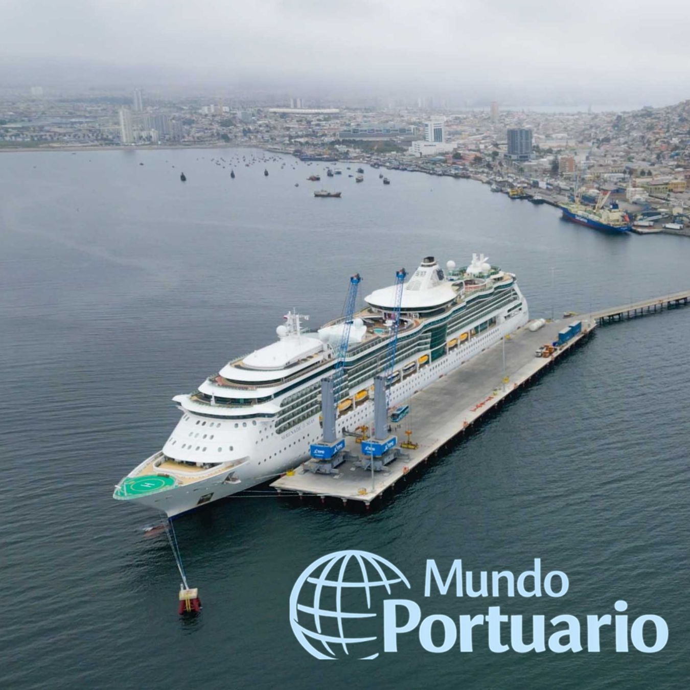 Puerto de Coquimbo: crucero en recalada y flujo de pasajeros en temporada 2025-2026