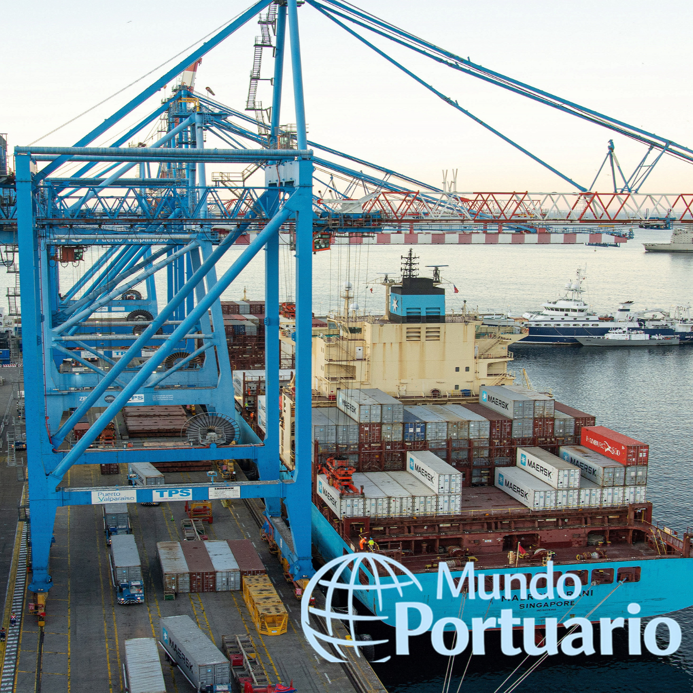 planificación naviera Valparaíso actualizada por EPV con atraques y sitios