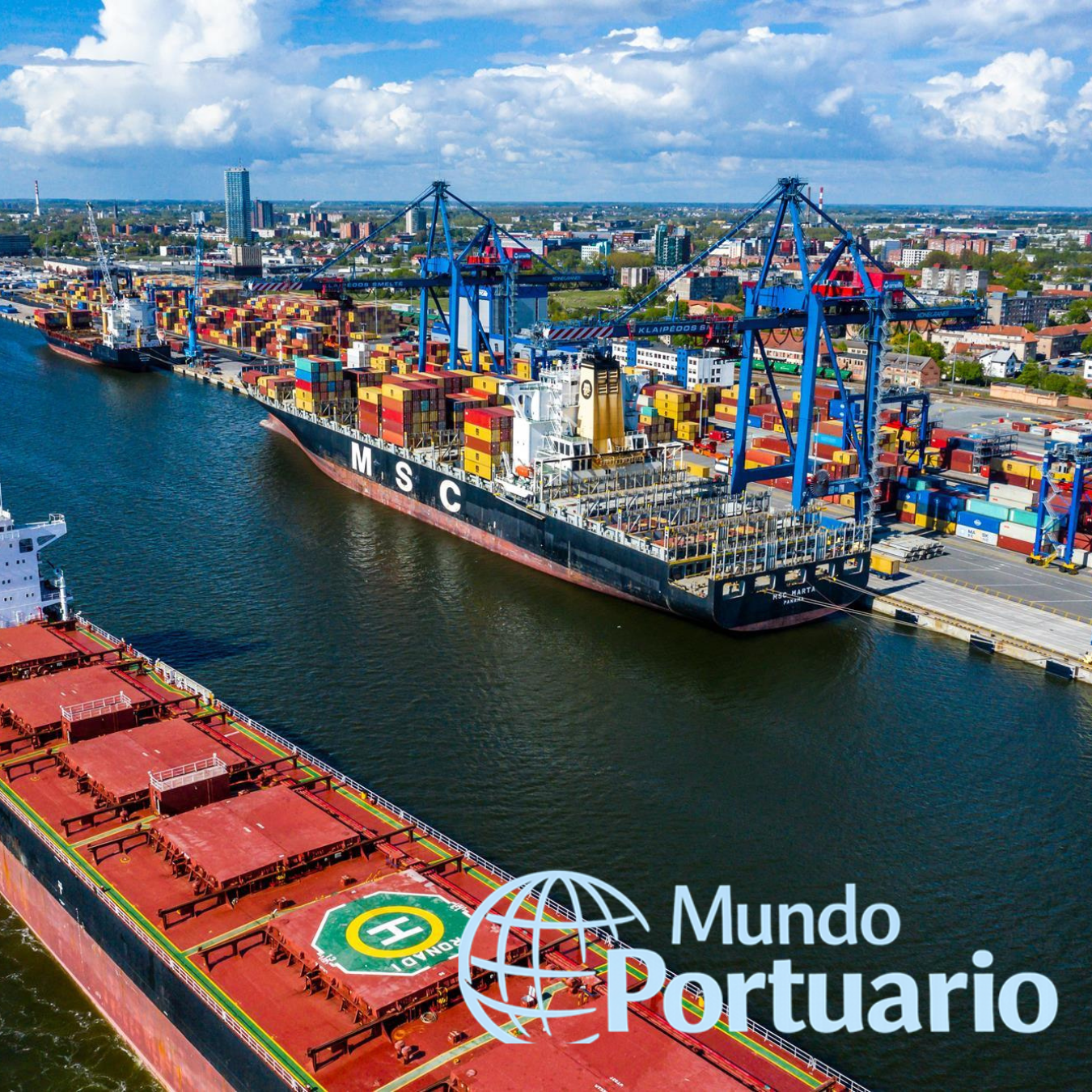 expansión sur Klaipėda: licitación del Southport y nuevas puertas portuarias