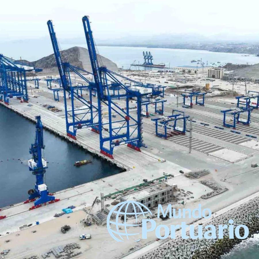 Puerto de Chancay en Perú durante debate por supervisión regulatoria de Ositrán
