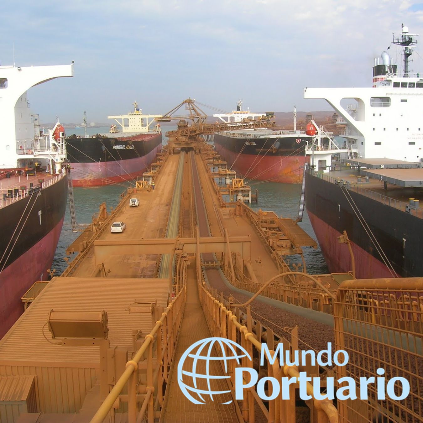 Puerto de Dampier: canal de navegación y balizamiento en Australia Occidental