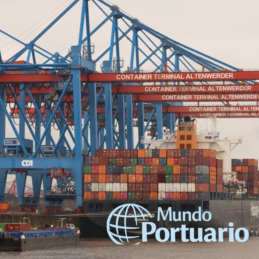 Tres nuevas grúas teleoperadas de HHLA en CTA Hamburgo