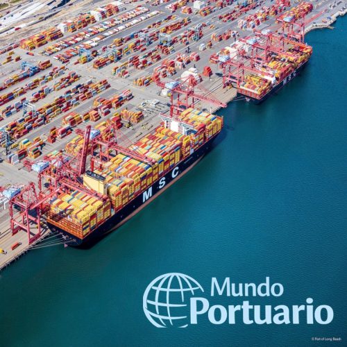 Port of Long Beach con muelles de contenedores e infraestructura logística en la costa oeste de Estados Unidos