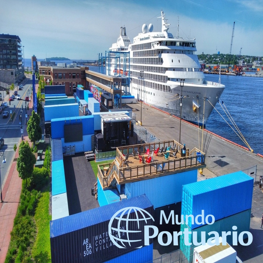Valiant Lady atracando en Port Saint John para abrir la temporada 2026